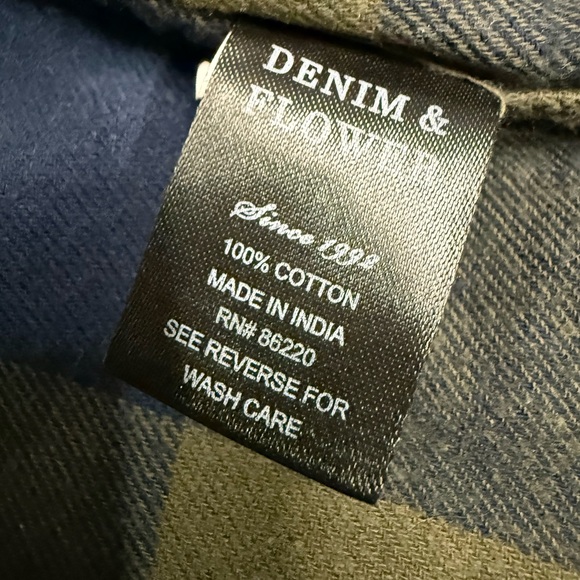 Plaid Button Down Shirts for Kids - Red and Green - Picture 4 of 9